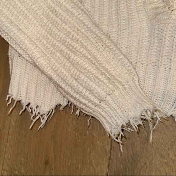 Wildfox Women's Reversible Palmetto Sweater White Small - Picture 11 of 13